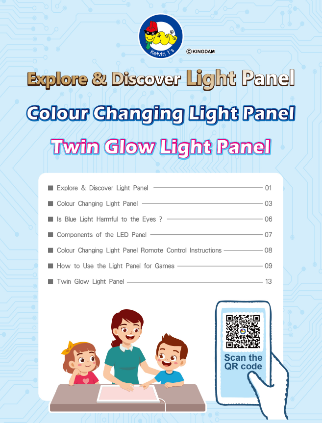 LED Light Panel series DM_KD1022, KD1033, KD9600, KD9610, KD968, KD969