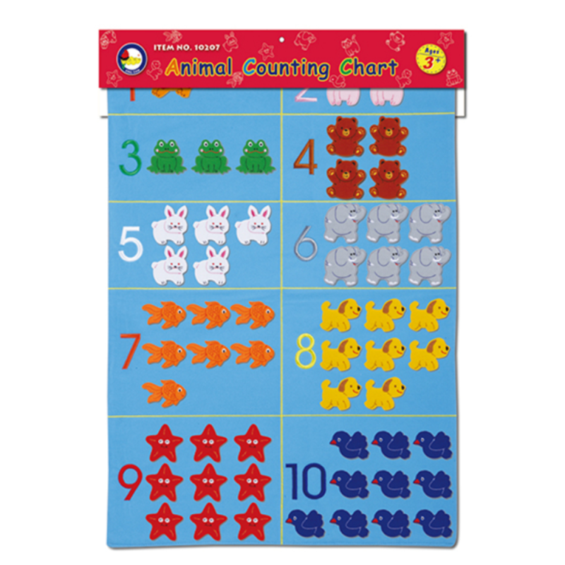 #10207-2 Animal Counting Chart