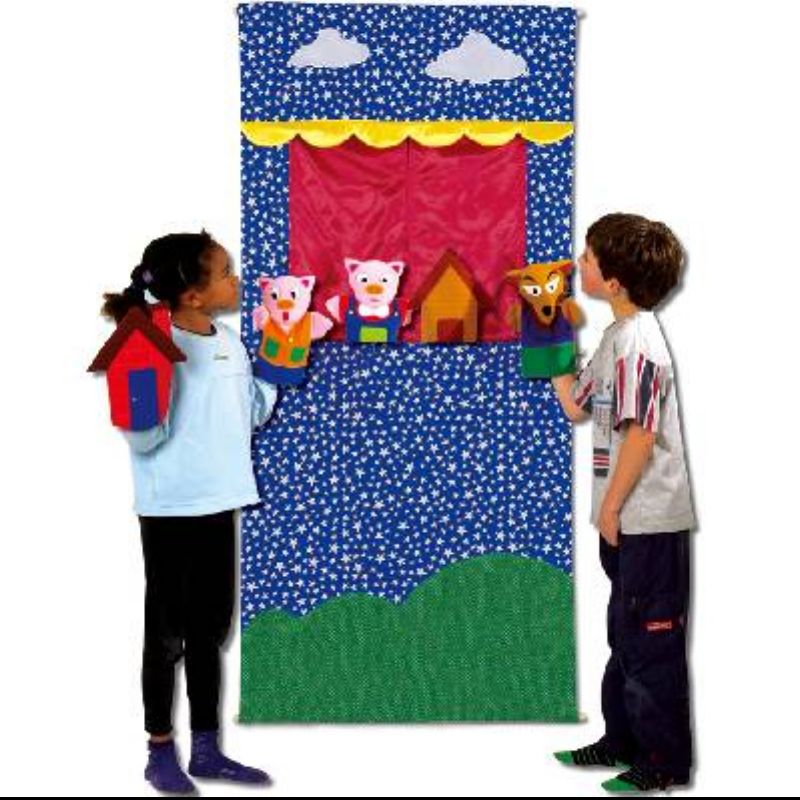 #12402 Hanging Puppet Theatre – Star Design