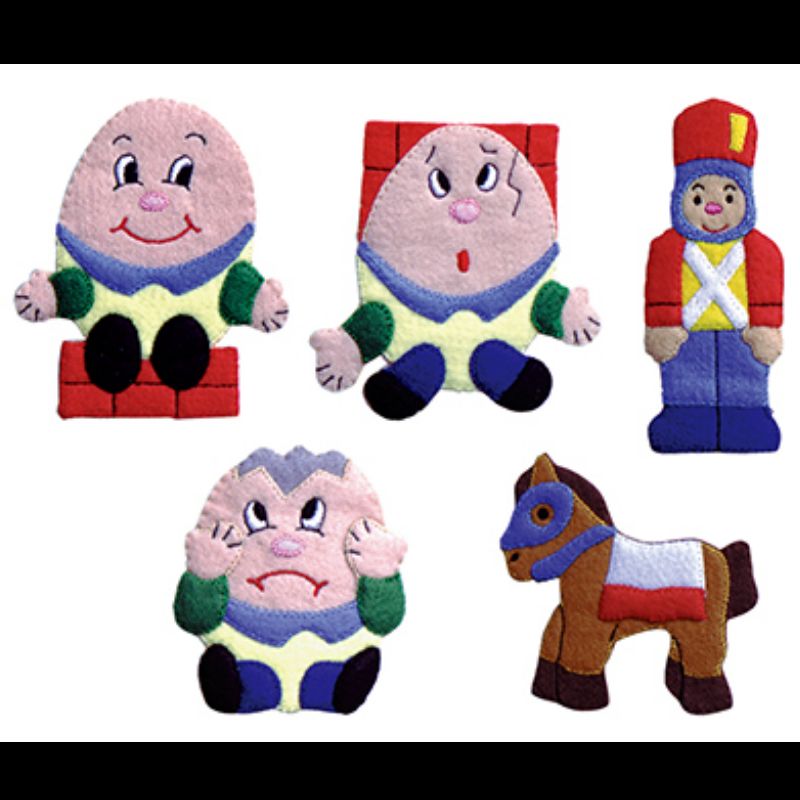#12410 Humpty Dumpty Finger Puppets