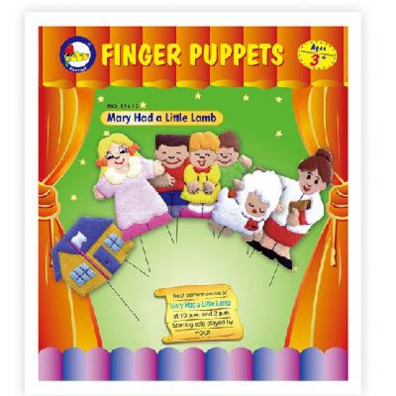 #12412 Mary Had a Little Lamb Finger Puppets