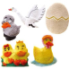 #12417-2 The Ugly Duckling Finger Puppets