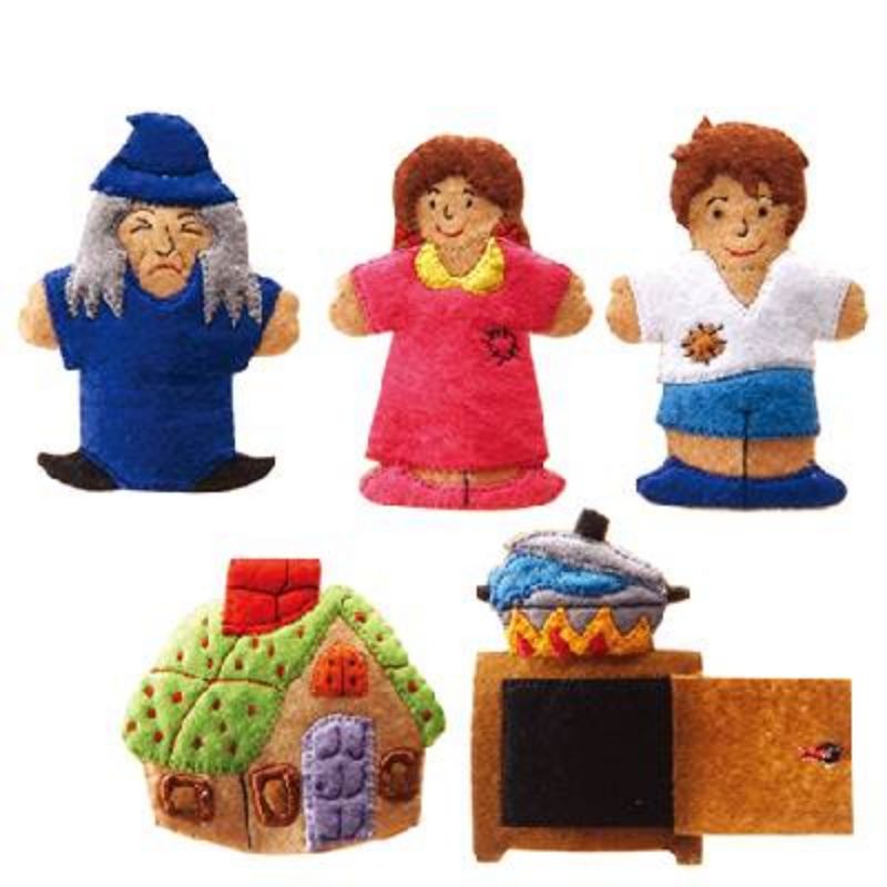#12422-1  The Three Billy Goats Gruff Finger Puppets