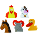 #12423-2 Farm Animals Finger Puppets