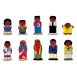 #12435 Black Family & Friends Finger Puppets