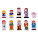 #12436 White Family & Friends Finger Puppets