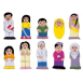 #12482 Children of the World Hand Puppets