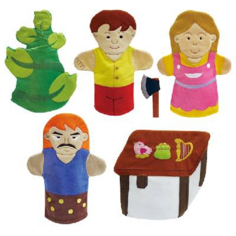 #12464-1 Jack and the Beanstalk Hand Puppets