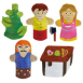 #12464-1 Jack and the Beanstalk Hand Puppets