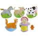 #12468-1 Gingerbread Man Hand Puppets