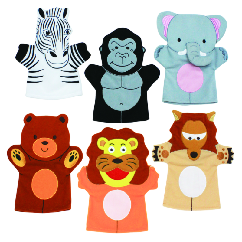 #12494 Wild Animal I Hand Puppets