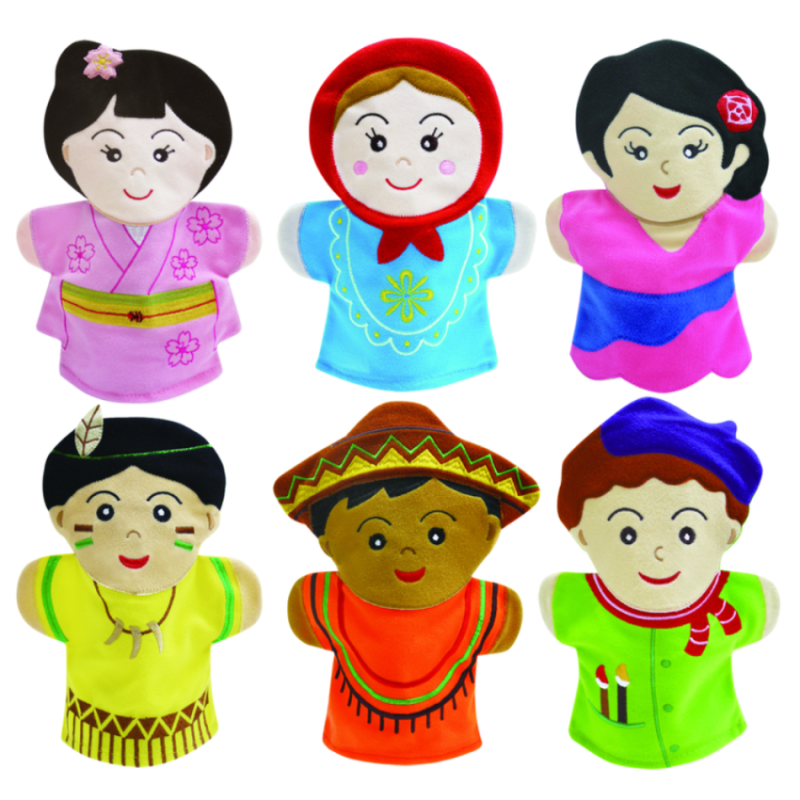 #12497 World Costume II Hand Puppets
