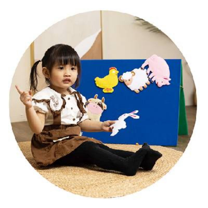 #12901 Teaching Board (green + blue)
