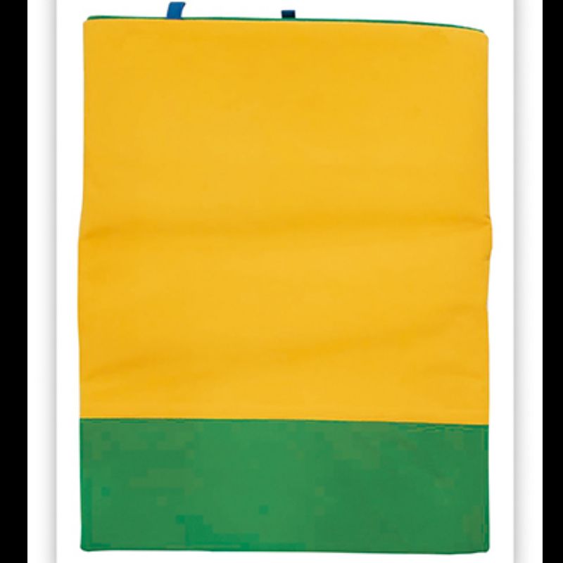 #12905 Extra Large Backcloth (green + yellow)