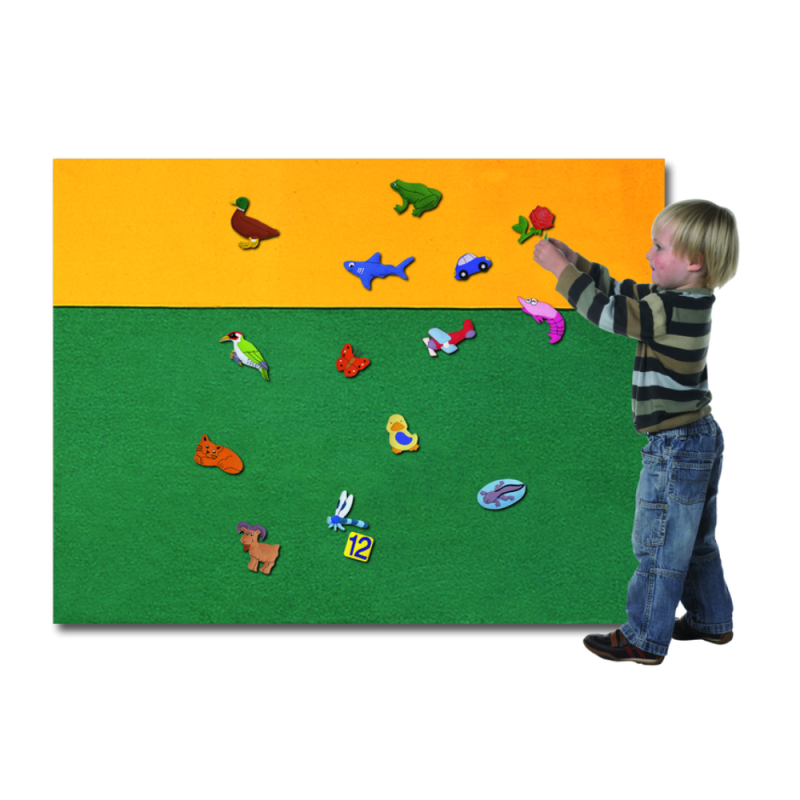 #12905 Extra Large Backcloth (green + yellow)