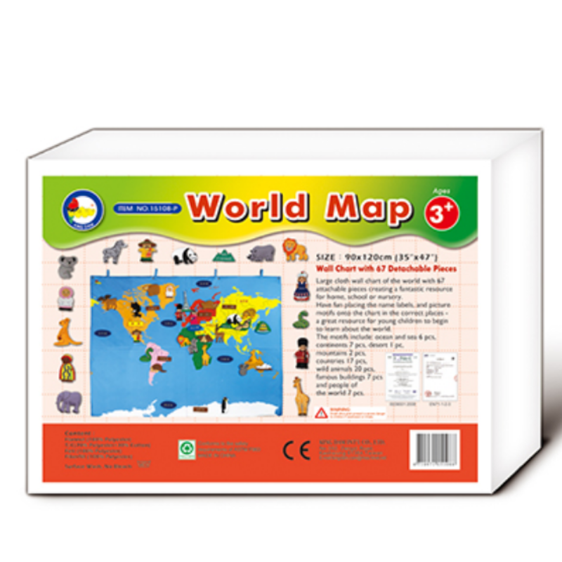 #15108-P World Map