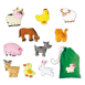 #12706L-2 Felt Motifs (Large) – Farm Animals