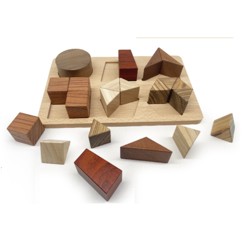 #636 Six-Colour Solid Wood Fraction Board