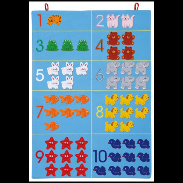 #10207-2  Animal Counting Chart