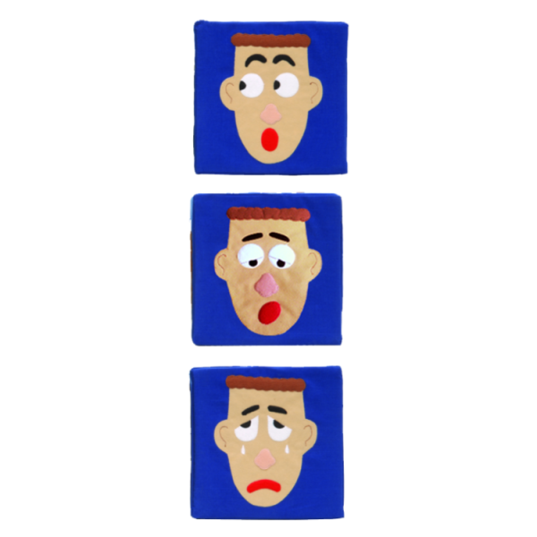 #11007-2 Mr. Face Cube