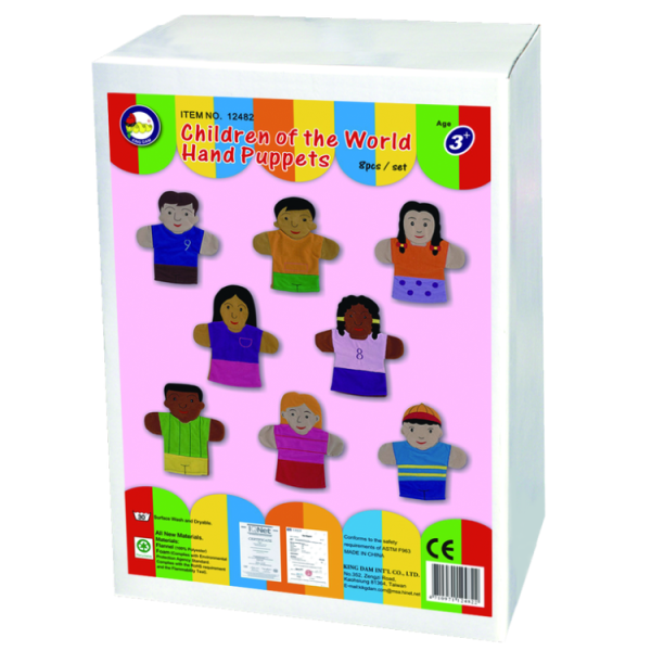 #12482 Children of the World Hand Puppets