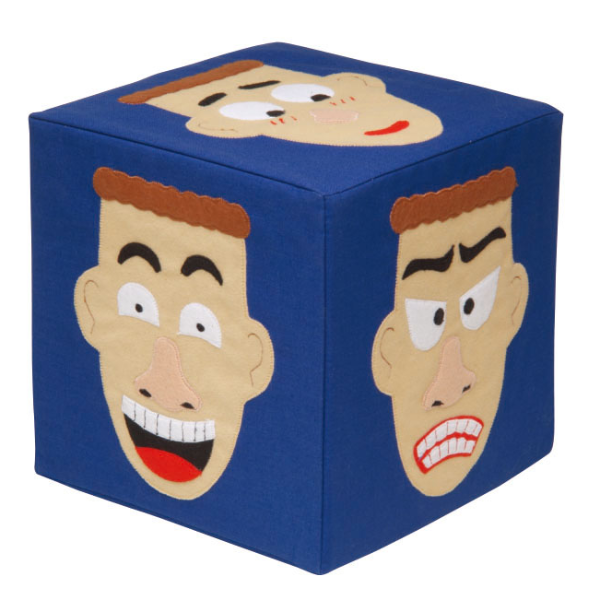 #11007-2 Mr. Face Cube