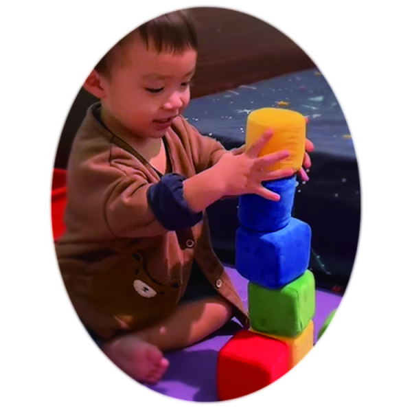 #528 Baby Colored Block