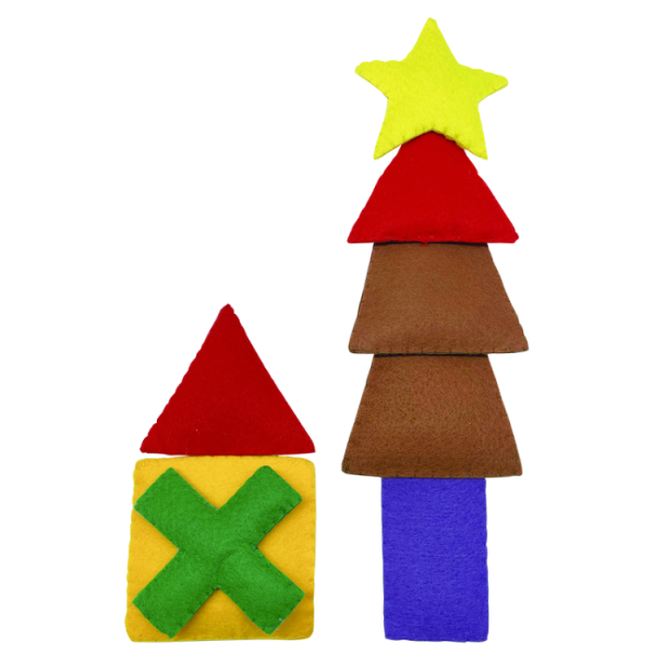 #12729 Matching Shapes Bag