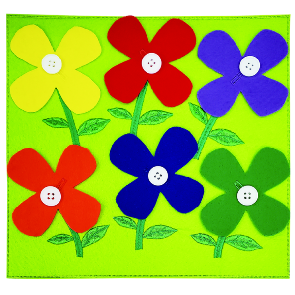 #330 Small Button Up Flowers