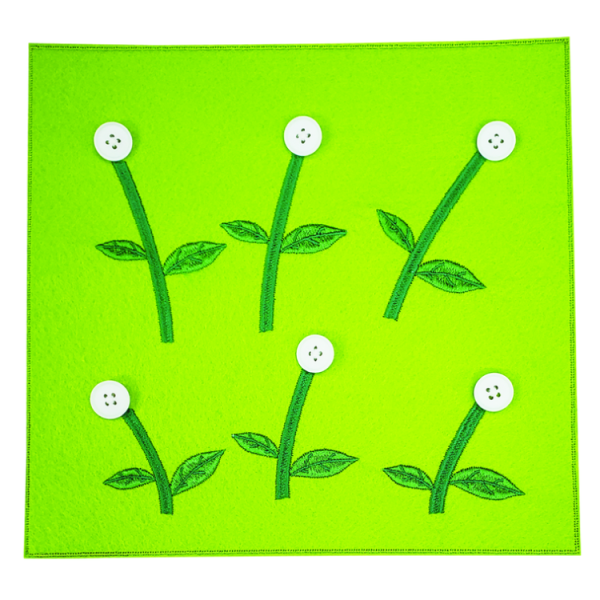 #330 Small Button Up Flowers