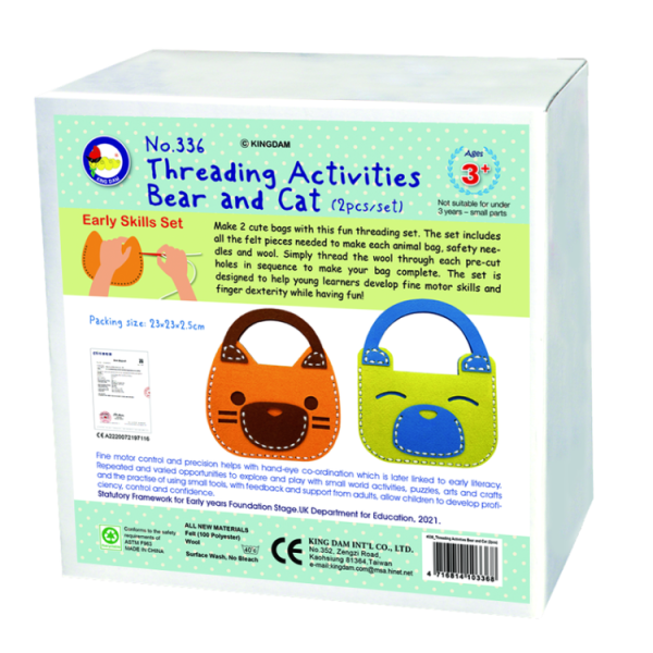 #336 Threading Activities Beart and Cat