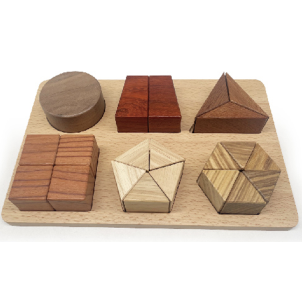 #636 Six-Colour Solid Wood Fraction Board